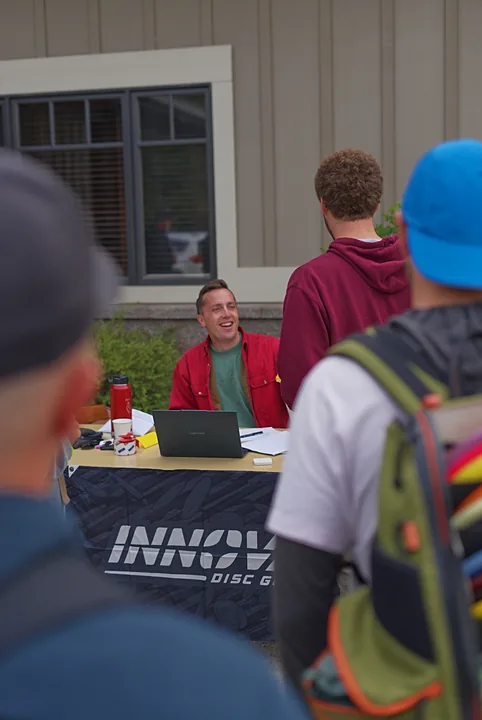 Check-in at the registration table
